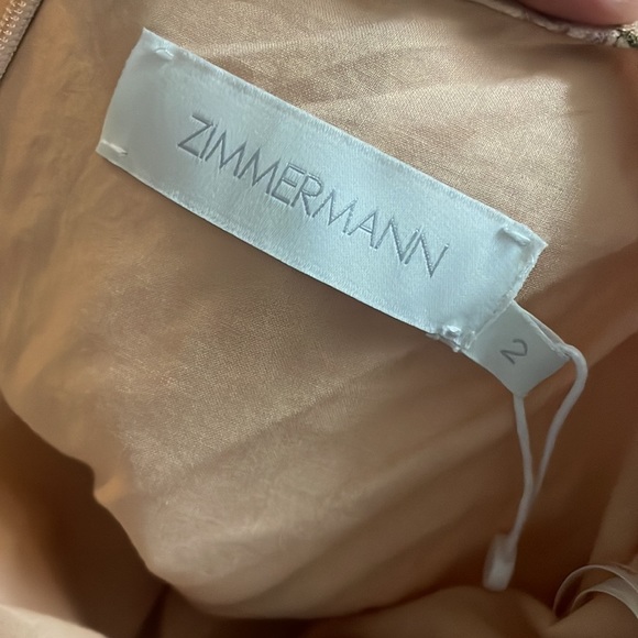 Zimmermann $950 Mini Dress 100% Linen NEW WITH TAGS - Picture 4 of 6
